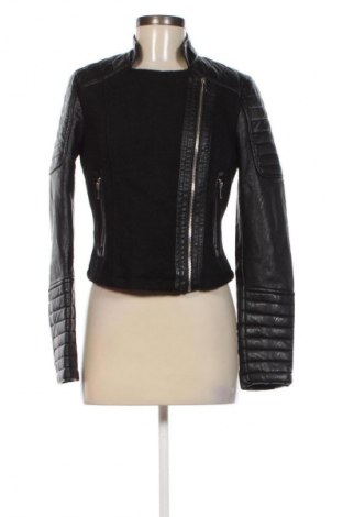 Damen Lederjacke Noisy May, Größe M, Farbe Schwarz, Preis 20,99 €