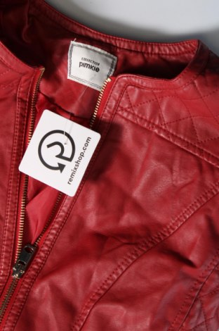 Damen Lederjacke Pimkie, Größe XXS, Farbe Rot, Preis € 18,99