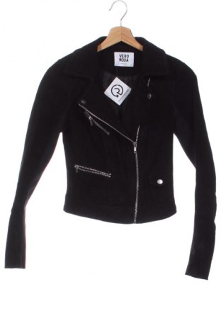 Damen Lederjacke Vero Moda, Größe XS, Farbe Schwarz, Preis € 31,99