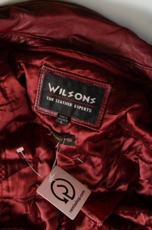 Dámská kožená bunda  Wilsons Leather, Velikost L, Barva Červená, Cena  4 259,00 Kč