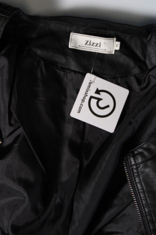 Damen Lederjacke Zizzi, Größe XL, Farbe Schwarz, Preis € 33,99