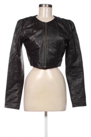 Damen Lederjacke mbyM, Größe M, Farbe Schwarz, Preis 28,99 €