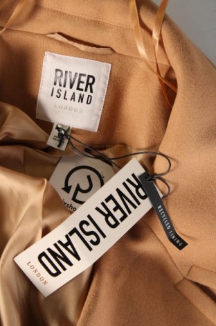 Dámský kabát  River Island, Velikost XL, Barva Béžová, Cena  3 270,00 Kč