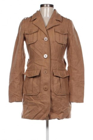 Damenmantel Stradivarius, Größe S, Farbe Beige, Preis € 61,49