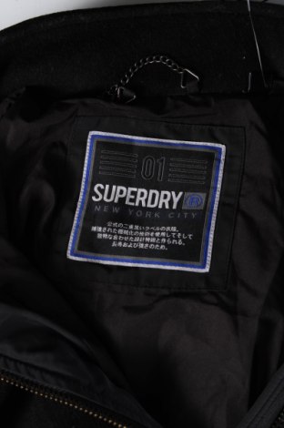 Damski płaszcz Superdry, Rozmiar L, Kolor Czarny, Cena 191,99 zł