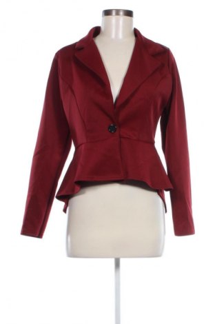 Damen Blazer, Größe M, Farbe Rot, Preis 18,99 €