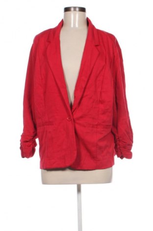 Damen Blazer Cato, Größe XXL, Farbe Rot, Preis 6,49 €