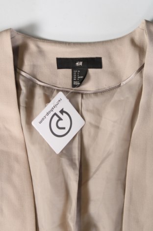 Damen Blazer H&M, Größe XS, Farbe Beige, Preis 10,49 €