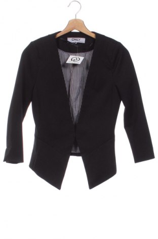 Damen Blazer ONLY, Größe XS, Farbe Schwarz, Preis 21,05 €