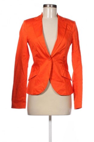 Damen Blazer Orsay, Größe S, Farbe Orange, Preis 33,99 €