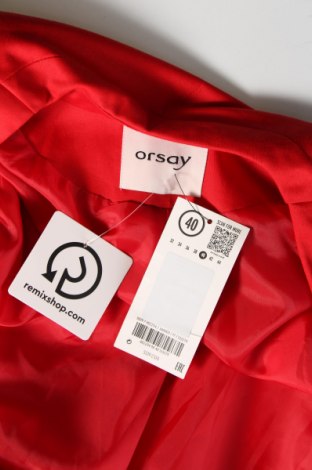 Damen Blazer Orsay, Größe M, Farbe Rot, Preis 20,12 €