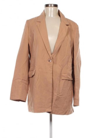 Damen Blazer Paper Heart, Größe M, Farbe Beige, Preis 21,99 €