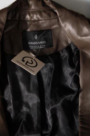 Дамско сако Stradivarius, Размер S, Цвят Кафяв, Цена 25,99 лв.