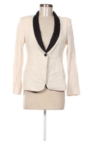 Damen Blazer Zara, Größe L, Farbe Ecru, Preis 15,99 €