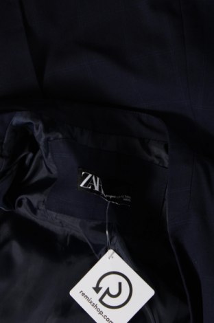 Γυναικείο σακάκι Zara, Μέγεθος L, Χρώμα Μπλέ, Τιμή 16,99 €