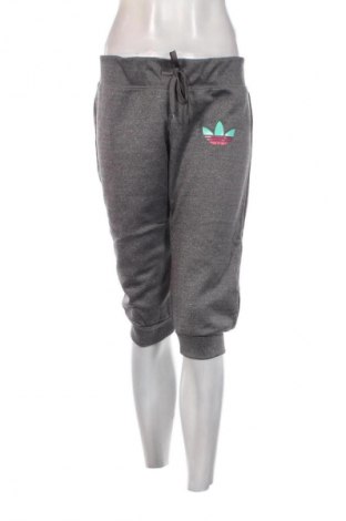 Damen Sporthose Adidas, Größe L, Farbe Grau, Preis 27,99 €