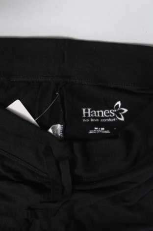 Дамско спортно долнище Hanes, Размер L, Цвят Черен, Цена 14,99 лв.