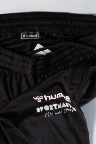 Damskie spodnie sportowe Hummel, Rozmiar S, Kolor Czarny, Cena 43,99 zł