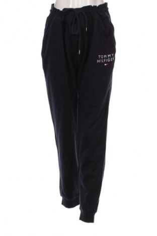 Pantaloni trening de femei Tommy Hilfiger, Mărime M, Culoare Albastru, Preț 654,99 Lei