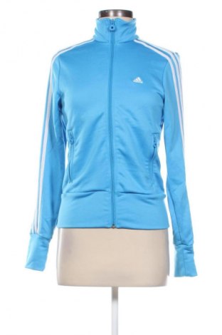 Bluză trening de femei Adidas, Mărime M, Culoare Albastru, Preț 118,99 Lei