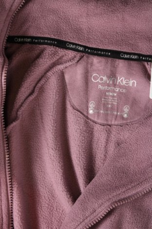 Дамско поларено горнище Calvin Klein, Размер M, Цвят Пепел от рози, Цена 35,99 лв.