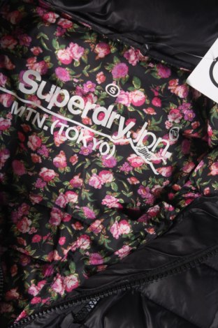 Γυναικείο μπουφάν Superdry, Μέγεθος S, Χρώμα Μαύρο, Τιμή 102,30 €