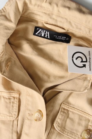 Γυναικείο μπουφάν Zara, Μέγεθος S, Χρώμα  Μπέζ, Τιμή 15,49 €