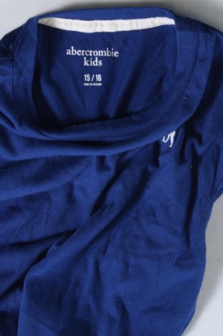 Kinder Shirt Abercrombie Kids, Größe 15-18y/ 170-176 cm, Farbe Blau, Preis 10,99 €