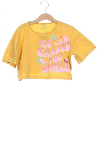 Kinder Shirt Defacto, Größe 8-9y/ 134-140 cm, Farbe Gelb, Preis € 4,99