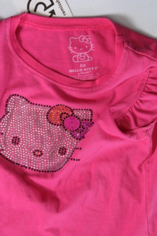 Kinder Shirt Hello Kitty By Sanrio, Größe 5-6y/ 116-122 cm, Farbe Rosa, Preis € 7,49