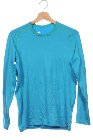 Kinder Shirt Loffler, Größe 15-18y/ 170-176 cm, Farbe Blau, Preis 7,49 €