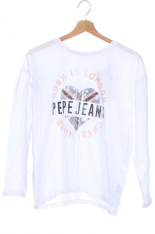 Kinder Shirt Pepe Jeans, Größe 13-14y/ 164-168 cm, Farbe Weiß, Preis 23,53 €