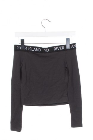 Παιδική μπλούζα River Island, Μέγεθος 9-10y/ 140-146 εκ., Χρώμα Γκρί, Τιμή 17,99 €