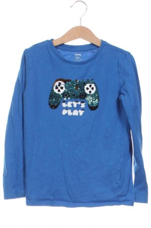 Kinder Shirt Sinsay, Größe 7-8y/ 128-134 cm, Farbe Blau, Preis € 3,99