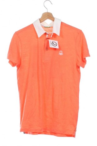 Kinder Shirt United Colors Of Benetton, Größe 15-18y/ 170-176 cm, Farbe Orange, Preis 6,49 €