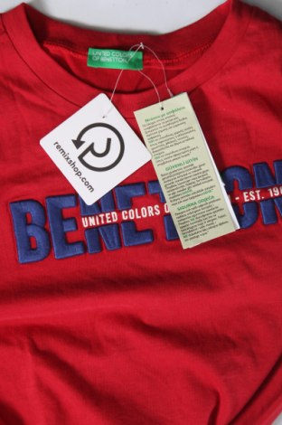 Gyerek blúz United Colors Of Benetton, Méret 15-18y / 170-176 cm, Szín Piros, Ár 7 099 Ft