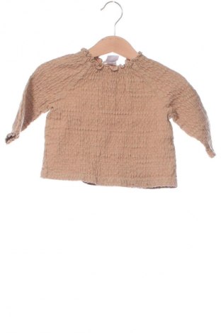 Kinder Shirt Zara, Größe 6-9m/ 68-74 cm, Farbe Beige, Preis 4,99 €