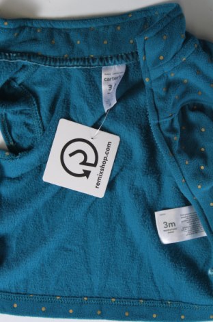 Kinder Strickjacke Carter's, Größe 2-3m/ 56-62 cm, Farbe Blau, Preis € 11,99