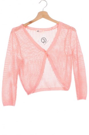 Kinder Strickjacke H&M, Größe 12-13y/ 158-164 cm, Farbe Rosa, Preis € 4,99