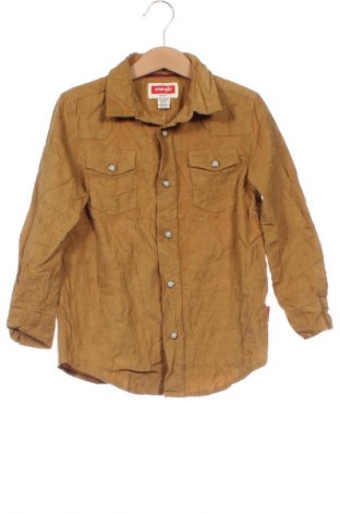 Παιδικό πουκάμισο Wrangler, Μέγεθος 4-5y/ 110-116 εκ., Χρώμα Κίτρινο, Τιμή 16,99 €