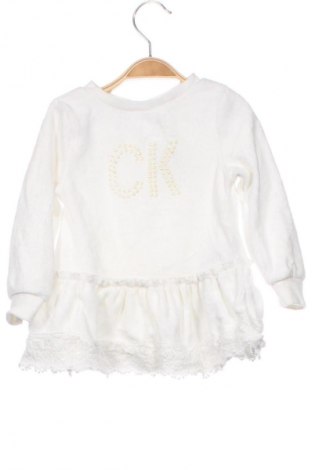 Kinderkleid Calvin Klein Jeans, Größe 18-24m/ 86-98 cm, Farbe Weiß, Preis € 22,49