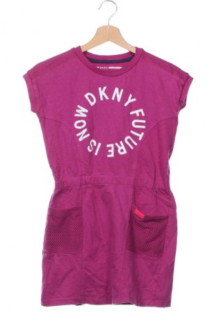 Детска рокля DKNY, Размер 9-10y/ 140-146 см, Цвят Лилав, Цена 26,99 лв.