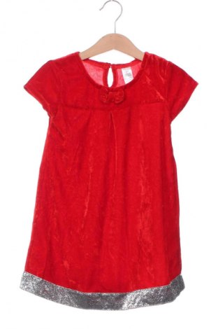 Kinderkleid George, Größe 3-4y/ 104-110 cm, Farbe Rot, Preis € 8,99