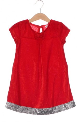 Kinderkleid George, Größe 2-3y/ 98-104 cm, Farbe Rot, Preis 6,99 €