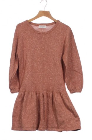 Dětské šaty  H&M, Velikost 6-7y/ 122-128 cm, Barva Hnědá, Cena  209,00 Kč