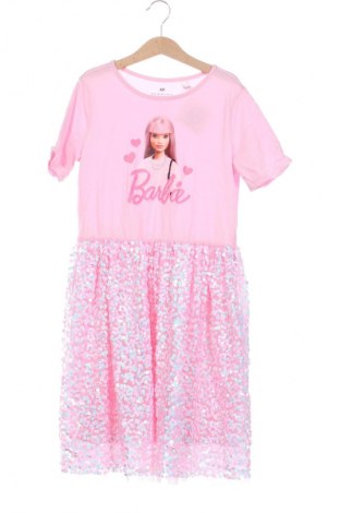 Dětské šaty  H&M, Velikost 8-9y/ 134-140 cm, Barva Růžová, Cena  291,00 Kč