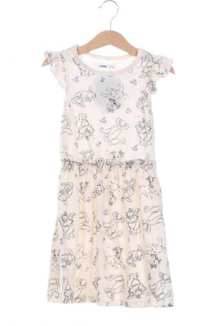 Kinderkleid Sinsay, Größe 6-7y/ 122-128 cm, Farbe Beige, Preis € 15,49