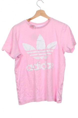 Dziecięcy T-shirt Adidas Originals, Rozmiar 15-18y/ 170-176 cm, Kolor Różowy, Cena 50,99 zł