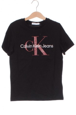 Tricou pentru copii Calvin Klein Jeans, Mărime 7-8y/ 128-134 cm, Culoare Negru, Preț 161,99 Lei