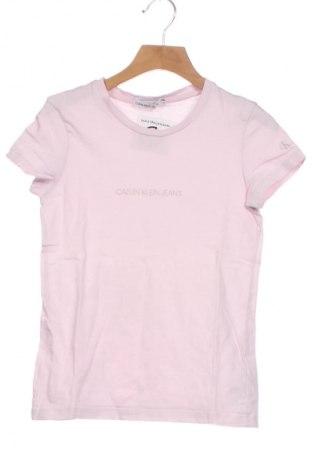 Tricou pentru copii Calvin Klein Jeans, Mărime 9-10y/ 140-146 cm, Culoare Roz, Preț 30,99 Lei